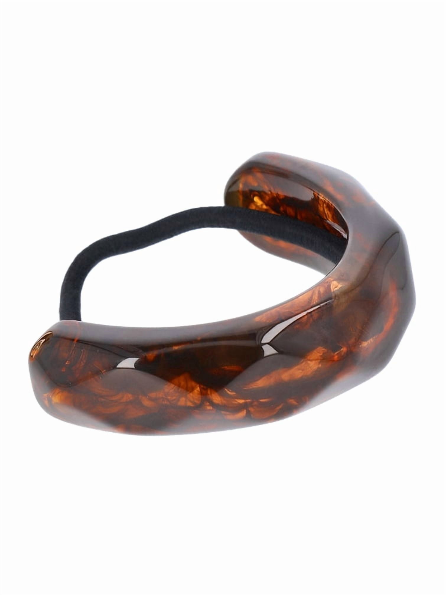 Time and Tru Women's Shell Claw Clip and Hair Cuff Set, 2-Piece