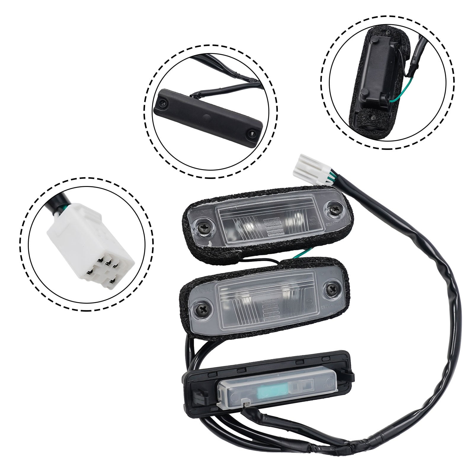 Ana Enhance the Look of Your For Kia Sportage with a New Rear License Plate Light Lamp Fitment For Kia Sportage 2011 2016