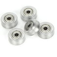 thumbnail image 4 of 5Pcs Poulies de Pompon 625zz Portant des Rouleaux de Roues Rondes Passives Compatibles pour Imprimante 3D Blanc, 4 of 14