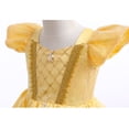 thumbnail image 6 of Belle Princess Dress w/Hair Clip for Girls Halloween Fancy-Dress Costume, 6 of 7