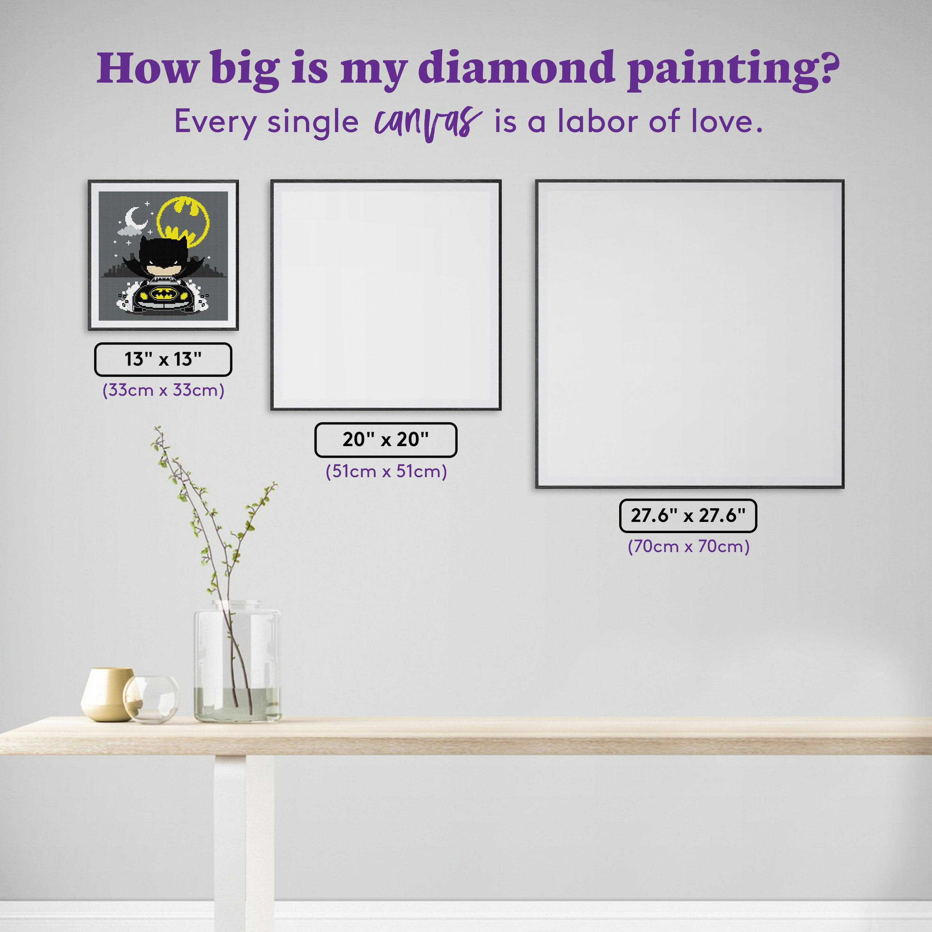 DIAMOND ART CLUB The Bat-Signal™ Calls Diamond Painting Kit