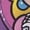 Purple Berry, variant on Girls Nintendo Princess Peach Gloss T Shirt