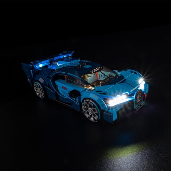 QC Ltbrcik Led Light Kit Lighting Set For Lego 77253 Vision GT Hyper Sports Car Building Blocks Without Lego Set ﻿