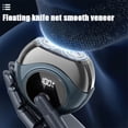 thumbnail image 4 of Mini Afeitadora Eléctrica, Motor de Alta Velocidad, Resistente Al Agua, Recargable por USB, Afeitadora Rotativa Portátil de Viaje, Color Azul, 4 of 5