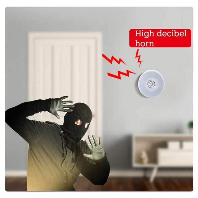 Tuya Home Alarm WiFi Remote Control Security Alert alarm remote control smart Household Wireless Smart Sound Light Alarm