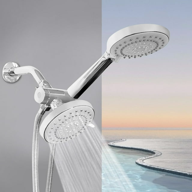 Shower Set,High-pressure Double Head Shower Shower System Double Head Shower Performance Driven