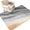 Grey, variant on Washable Area Rugs 2x3ft Teal Blue Beach Coastal Throw Rug Non-Slip Soft Low-Profile Rectangle Summer Nautical Seaside Ocean Ombre Small Rug Carpet for Living Room Bedroom Dining Room Home Decor