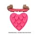 thumbnail image 3 of Marstore Moldes Para Pasteles En Forma De Corazón Para Hornear Moldes De Corazón Grandes De 2 Pulgadas, 10 Cavidades Adecuadas Para Moldes De Cubitos De Hielo, Moldes De Chocolate, Moldes De Silicona, 3 of 5