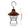 thumbnail image 4 of Pisexur Lampe de Camping Rétro à DEL Projecteur de Recherche Lampe de Camping Extérieure Multifonction Lampe de Tente Portable à DEL Lampe de Camp, 4 of 4