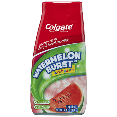 Colgate 2-in-1 Kids Toothpaste & Anticavity Mouthwash, Watermelon Burst, 4.6