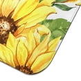 thumbnail image 4 of Sunflower Print Dish Drying Pad for Kitchen Countertop Microfiber Rack Mat Absorbent Foldable Floral Drainer 16x18 Inch, 4 of 6