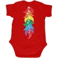 thumbnail image 2 of Halloween Rainbow Heart Unicorn Costume Pony Soft Baby One Piece Red 18 Month, 2 of 2