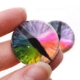 thumbnail image 3 of High Domed Rainbow Dragon Glass Eyes, 3 of 5