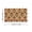 E, variant on Bow Welcome Coir Outdoor Doormat, Blue and White, 48" x 30",Non-Slip Entryway Rug for Home Entrance Indoor Outdoor Use