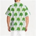thumbnail image 6 of Fgvctg St. Patrick's Day Scrubs for Men V Neck Cute Shamrock Graphic Scrub Tops Soft Workwear Short Sleeve T Shirts Loose Scrubs Working Shirt Medical Nursing Uniform with Pockets Mint Green XL, 6 of 6