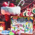 thumbnail image 2 of Juguete De Montaje De Coche De Riel De Navidad, Pista Luminosa, Coche, Juguete Educativo, Combinaciones, Juego, Vehículo, Rompecabezas, Coche De Carreras Yuarrent HA038872-00, 2 of 6