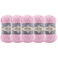 thumbnail image 1 of ESTAMBRE VELLUTO ALIZE TIPO CHENILLE CON 5 PZAS DE 100GRS C/U MISMO COLOR, 1 of 4