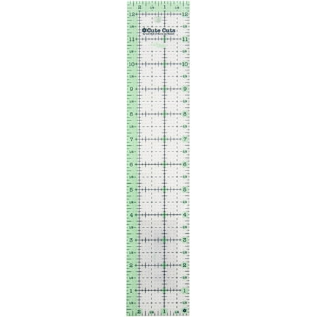

Riley Blake Cute Cuts Ruler 2.5 X12.5 -