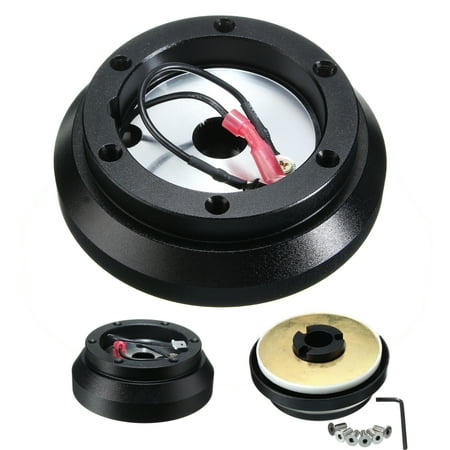 Eclipse Car Review - Car Steering Wheel Short Hub Adapter Quick Release 6 Hole Fit For Eclipse Subaru Impreza WRX US