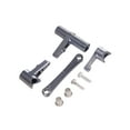 thumbnail image 5 of guohui RC Car Steering Assembly Metal Upgrade Kit for Wltoys 1/10 104009 1/12 12401 Silvery, 5 of 9