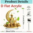 thumbnail image 3 of ⚡ Big Sale ! Ramadan Table Decoration For Eid Al Fitr Islam 2d Moon Logo For Family Souvenirs For Ramadan Decoration For The Family, 3 of 6