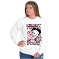 thumbnail image 5 of Kanji Betty Boop Sweet But Strong Women Crewneck Sweatshirt Brisco Brands L, 5 of 6