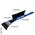 thumbnail image 3 of ZTTD 2-In-1 Ice Scraper With Brush for Car Windshield Snow Remove Frost Cleaner, 3 of 3