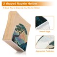 thumbnail image 5 of Yayeee Napkin Holder for Table Set of 2 Kitchen Paper Tissue Organization, Pine Tree Rainbow, 5 of 8