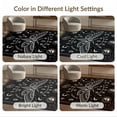 thumbnail image 7 of ODIKA 8'x10' Ultra-Soft Area Rug, Death Moth Witchy Symmetrical Monochrome Ornamental Border Academia None Washable, Bare feet friendly, Silk-Touch for Bedroom, Under Sectional, 7 of 7