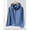 (Fashion 39)Sky Blue, variant on Aimik Women's Plus Size Outdoor Shirts Lightweight Breathable Uv-Protective Coat Summer Long Sleeve Hooded Casual Jacket