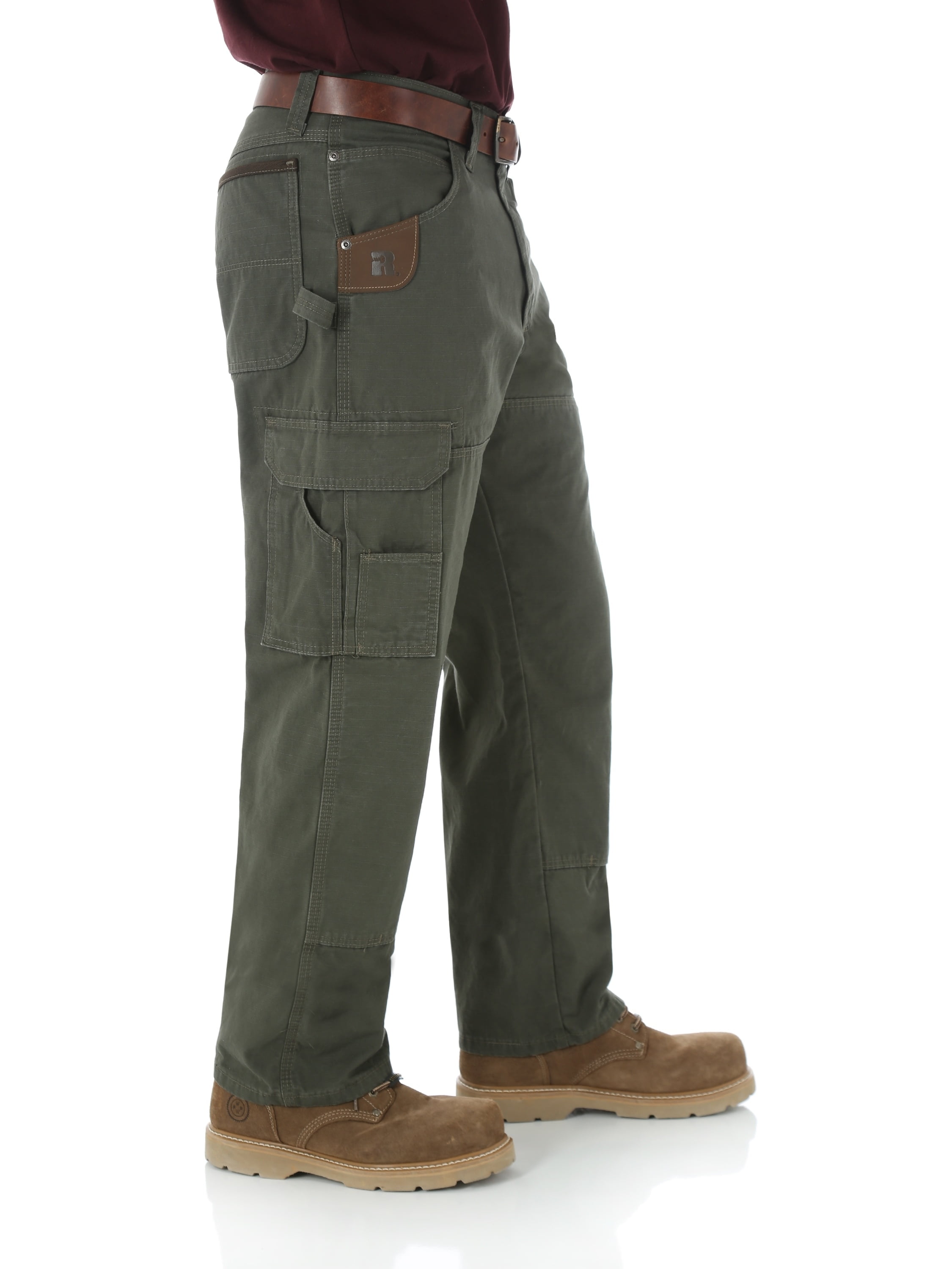 3W060 Workwear Brown-36-36  Wrangler Ranger Pant-Dark