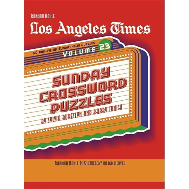 Los Angeles Times: Los Angeles Times Sunday Crossword Puzzles, Volume ...