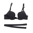 thumbnail image 1 of Soutien-gorge Plongeant Convertible Multi-Voies U Push Up pour Femme, 1 of 6