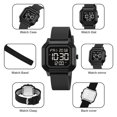 thumbnail image 3 of SKMEI Digital Watch for Men and Women with Stopwatch, Alarm, Countdown Timer and EL Backlight, Lightweight Style for Sport and Daily Wear, 3 of 6