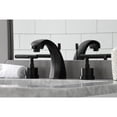 thumbnail image 3 of Kingston Brass KS4985CKL Kaiser Widespread Bathroom Faucet with Brass Pop-Up, Oil Rubbed Bronze, 3 of 8