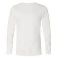 thumbnail image 5 of Long Sleeve Shirts for Men Cross Printed Crew Neck Pullover Loose Fit Casual Tops Athletic Trendy Loungewear Workout Basic Sweatshirts Lightweight T-Shirt Outfits, 5 of 5