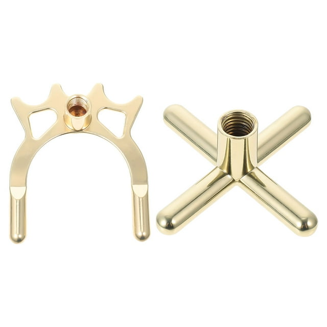 2 Pcs Queue de Billard Pont Pont Pont de Billard en Métal Repose-Pot de Billard Accessoire de Pont de Table de Billard