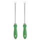 thumbnail image 1 of Herramienta para quitar malas hierbas Uxcell, 2 paquetes de herramienta de jardinería de acero inoxidable para patio, herramienta manual para desherbar y cavar, verde, 1 of 1