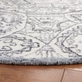 thumbnail image 3 of SAFAVIEH Metro Luvina Medallion Area Rug, Ivory/Grey, 6' x 6' Round, 3 of 8