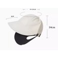thumbnail image 3 of Tdxkok Women Ponytail Friendly UPF50 Foldable Wide Brim Sun Hat Light Headwear for Summer Hiking Beach Outdoor Travel Daily Activity, 3 of 8