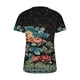 thumbnail image 4 of Blusas para las Mujeres Casual Botón de Color Sólido Cuello Redondo Superior, Cómoda Blusa de Moda de Manga Corta, 4 of 5