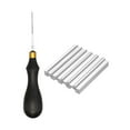 thumbnail image 1 of Rongfmy Leather Edge Skiving Beveler Tool Set Edge Beveling Multiuse for DIY Project Groove, 1 of 9