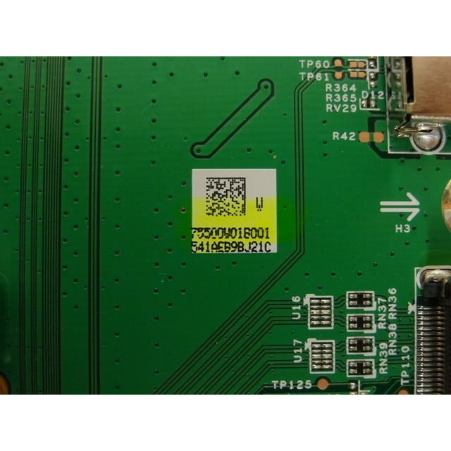 Vizio E65XC2 Main Board (75500W01B001) 791.00W10.B002