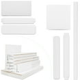 thumbnail image 4 of 28" x 84" "T" Style Real Primed Door Slab, DIY Panel Door, Modern Interior Barn Door, Water-proof, Anti-deformation, Pre-Drilled Ready to Assemble, Suitable for Pre-hung Door and Barn Door 26328, 4 of 12