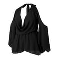 thumbnail image 2 of Robe Mini en Maille à Volants Y2K pour Femmes, Sexy, Coupe Basse, Manches Courtes, Robe de Soirée, Vêtements de Fée, 2 of 6