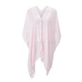 thumbnail image 2 of LMLYSoH Women's Solid Color Beach Shawl Cover, Multiple Purposes Simple Style Chiffon Beach Towel, 2 of 8