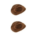 thumbnail image 3 of Guardurnaity Sombrero de paja al aire libre de moda Amplia aplicación Protección solar para todas las ocasiones Sombreros de paja al aire libre Type2 NO2, 3 of 6