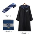thumbnail image 2 of Disfraz De Harry 3pcs Set Cosplay Disfraces Disfraz de Halloween Talla infantil (L Ravenclaw), 2 of 7
