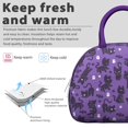 thumbnail image 4 of Sac à Lunch Motif Chat Géométrique – Design Moderne, Sac à Lunch Réutilisable Isolé pour les Trajets et Activités Extérieures, 4 of 4