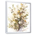 thumbnail image 2 of Designart "A Graceful Flower In A Garden Setting VI" Seasonal Flowers Floater Framed Canvas Prints, 2 of 5